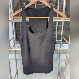 Lululemon Instill Tank With Built In Bra Size 10 Black
